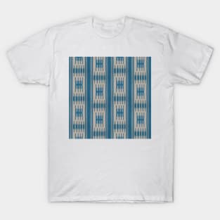 Digitized Aztec Navajo Pattern Faux Woven T-Shirt